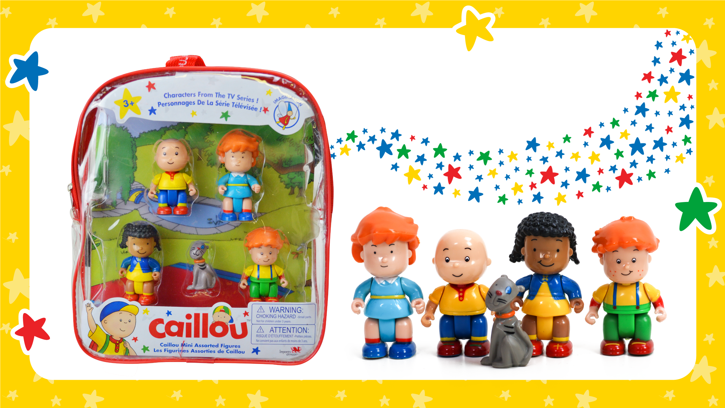 Caillou Mini Backpack with Figures Now Available in the UK! 🇬🇧 post image