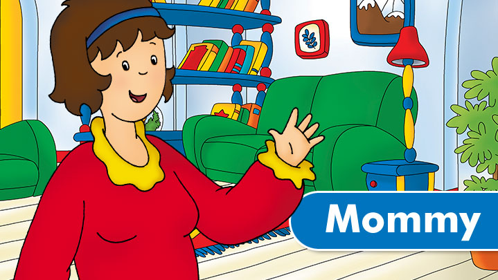 caillou mom