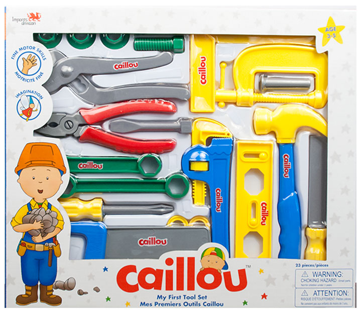 Caillou’s My First Toolset playset post image