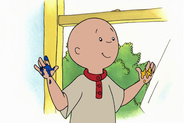 Caillou Beach Party Invitations and eCards from PercyVites! 