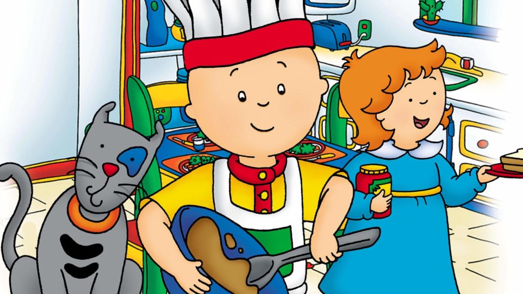 Caillou’s New Book Encourages Pre-schoolers to Help in the Kitchen! post image