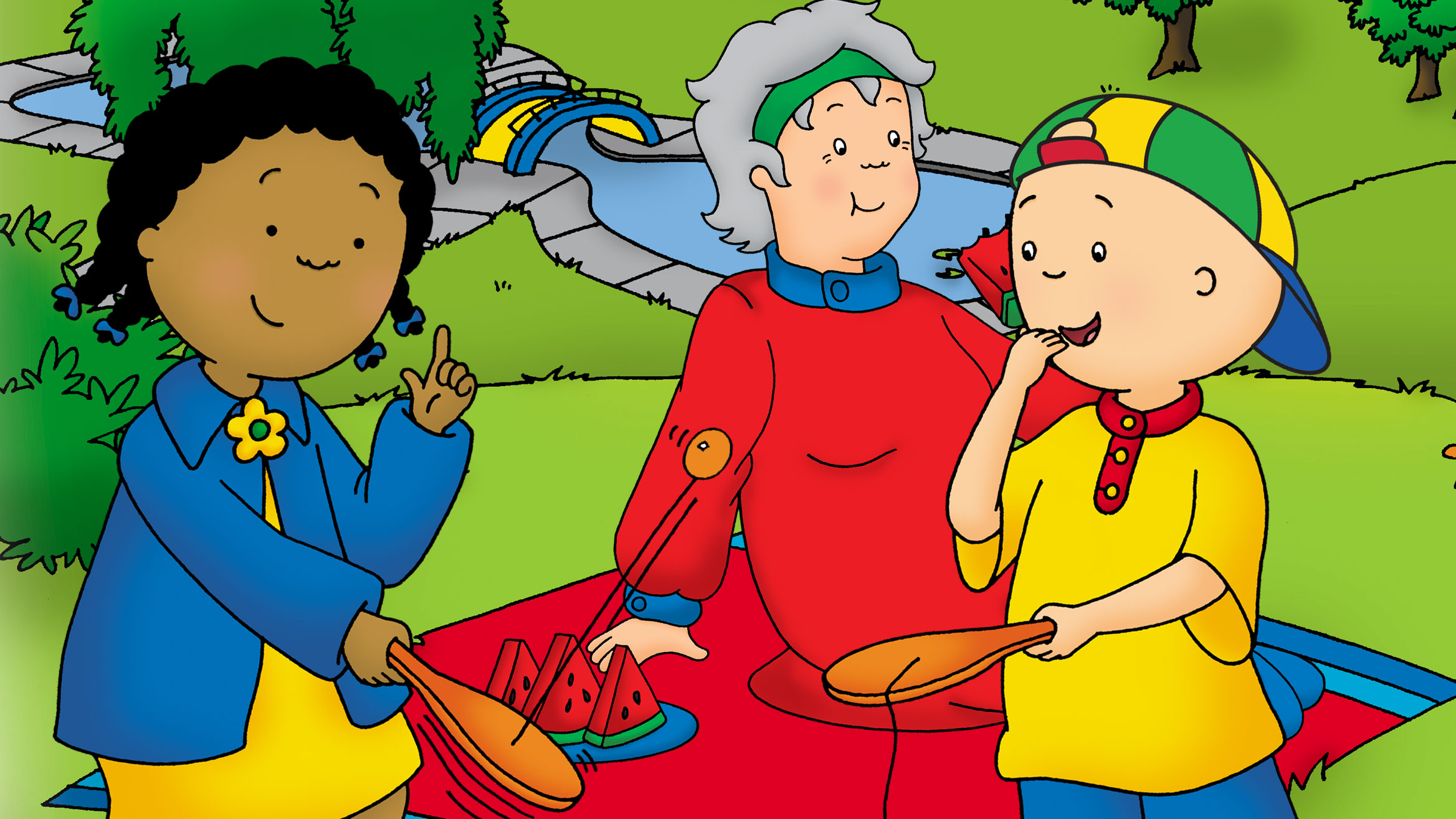 Caillou is partnering with PBS KIDS to promote Summer Learning! post image.