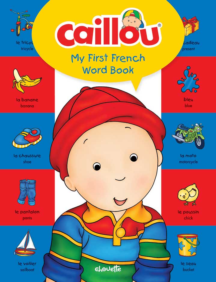 Caillou: My First French Word Book post image