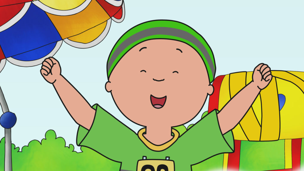 Caillou Encourages Kids to Stay Active! post image