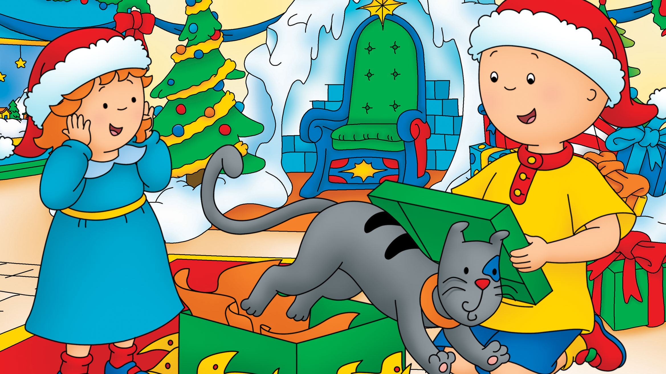 Caillou Celebrates The Holidays with New Caillou Holiday Toy Box Set ...