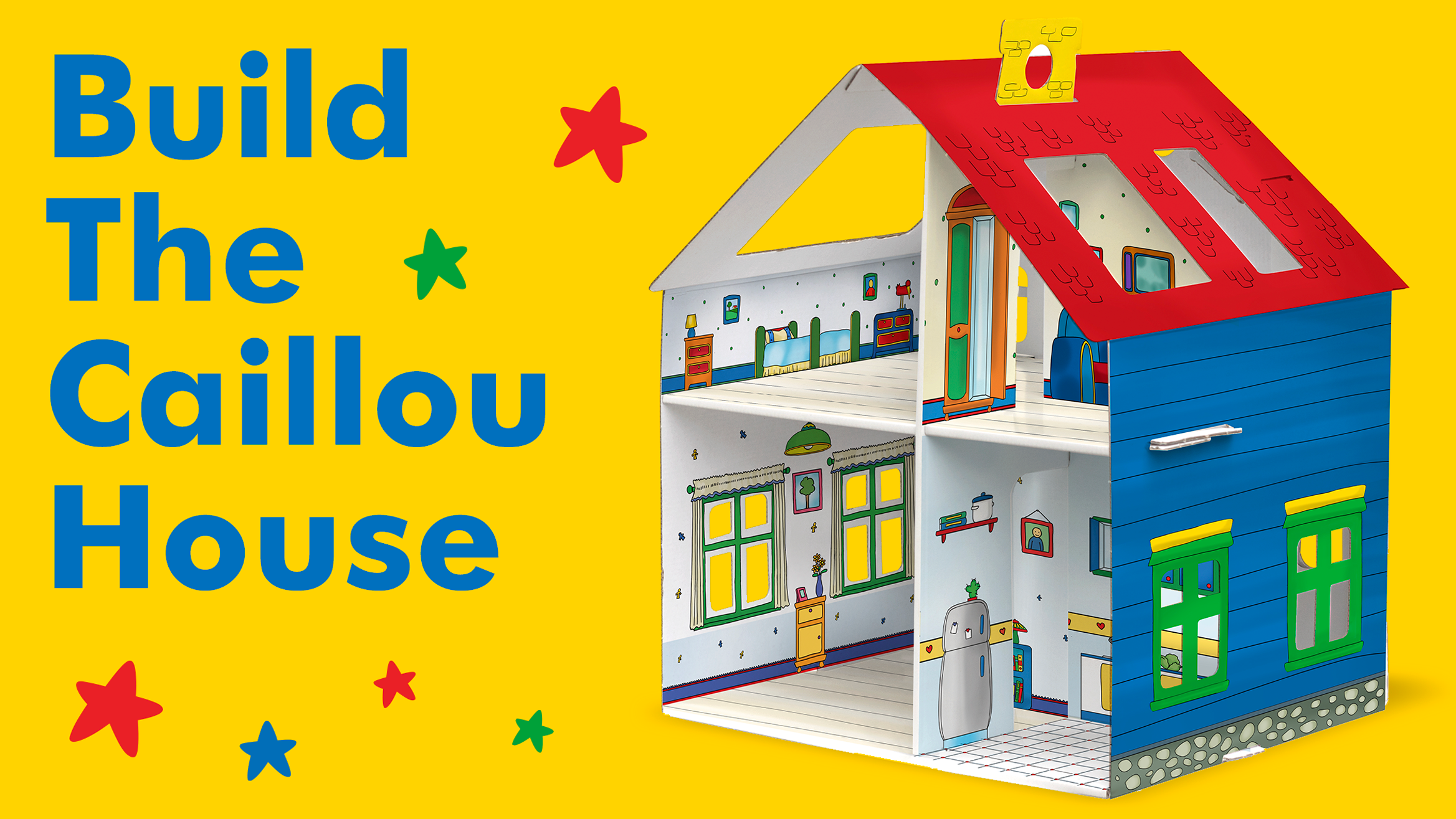 Learn To Build Caillou S Buildable House With An Instructional Video