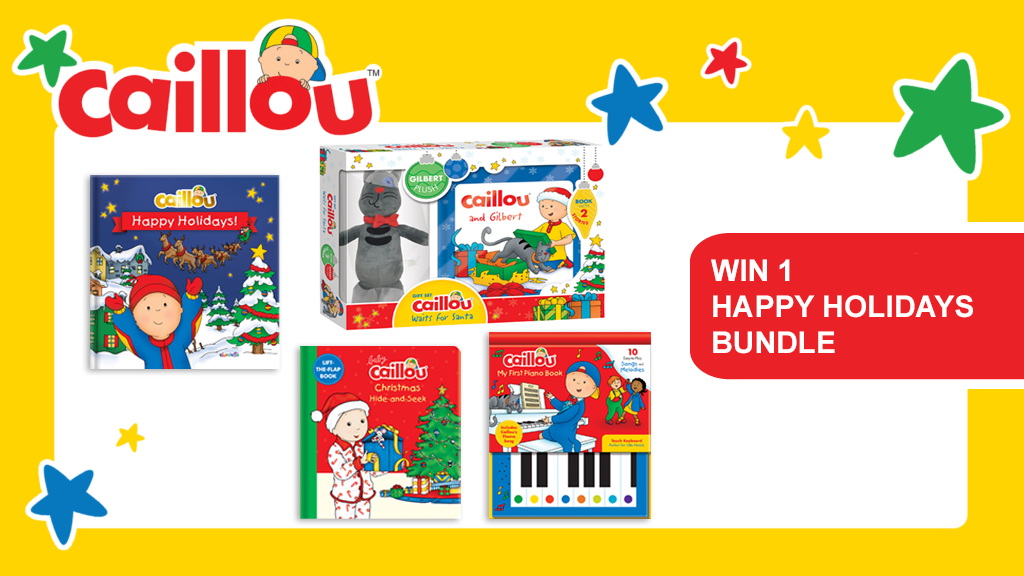 Win a Caillou Happy Holidays Bundle! post image